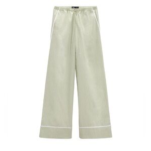 Zara full length striped pants